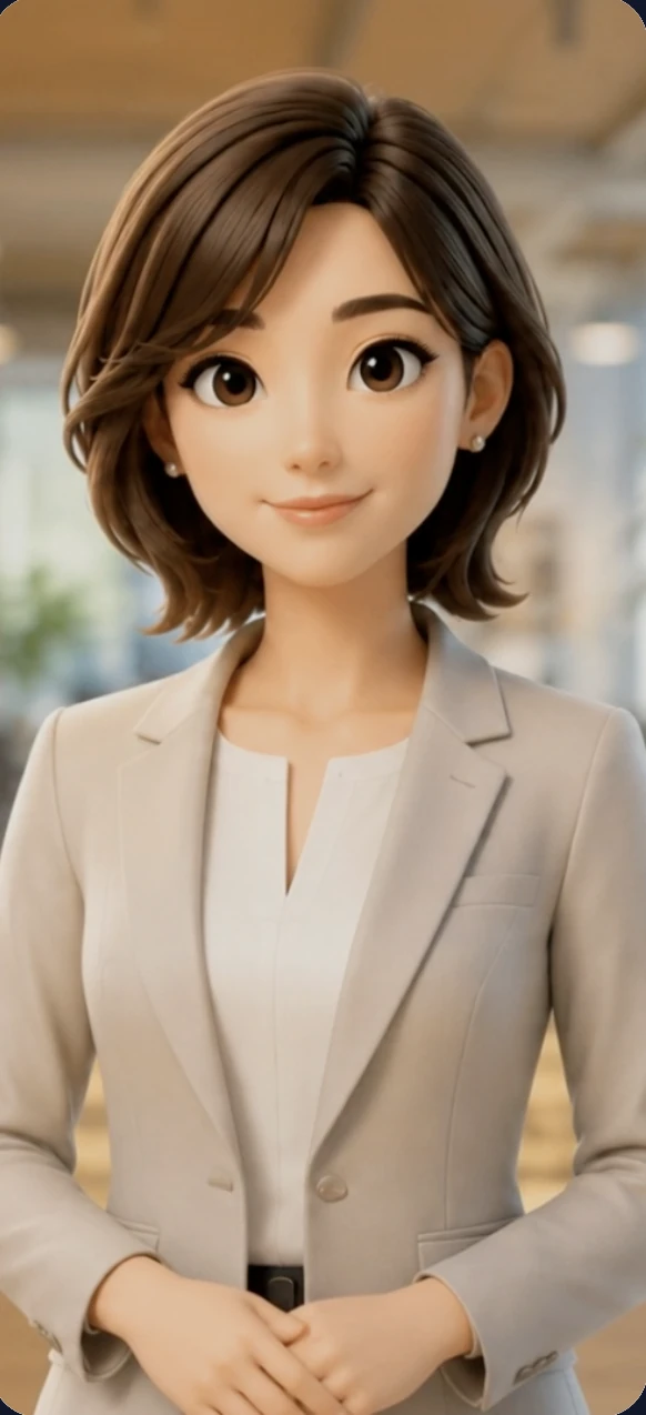 展示会で来場者へ提案するAIスタッフ